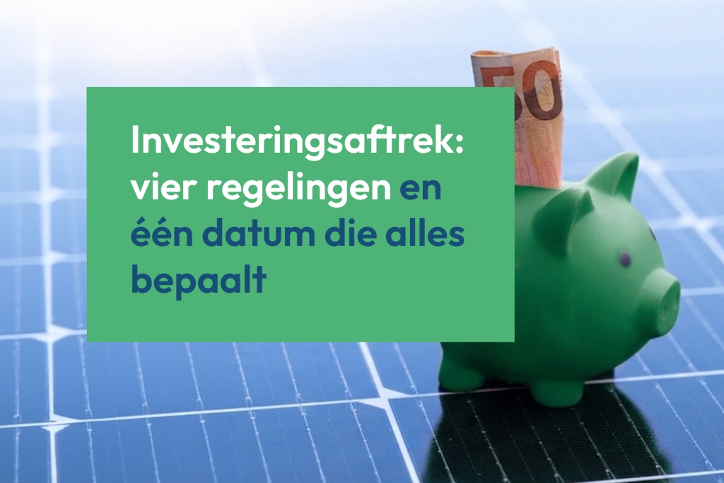 Zonnepanelen op het dak van een bedrijfspand